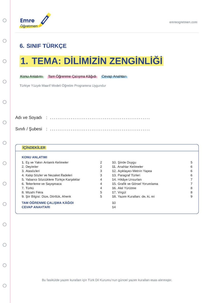 Sayfanın önizlemesi